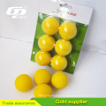 China Fábrica de vender Amarelo PU Golf Galls Bolas De Golfe Macio Para A Prática de Golfe